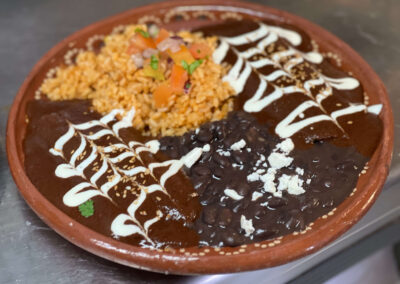 Enmoladas Sauce Mole - Viva Mexico - Restaurant Mexicain à Colomiers