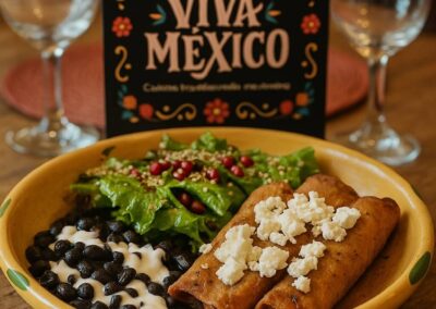 Flautas de Pollo - Viva Mexico - Restaurant Mexicain à Colomiers