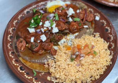 Huevos Rancheros Chorizo - Viva Mexico - Restaurant Mexicain à Colomiers