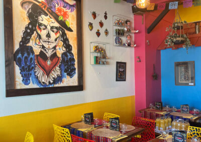 Interieur du restaurant tableau - Viva Mexico - Restaurant Mexicain à Colomiers